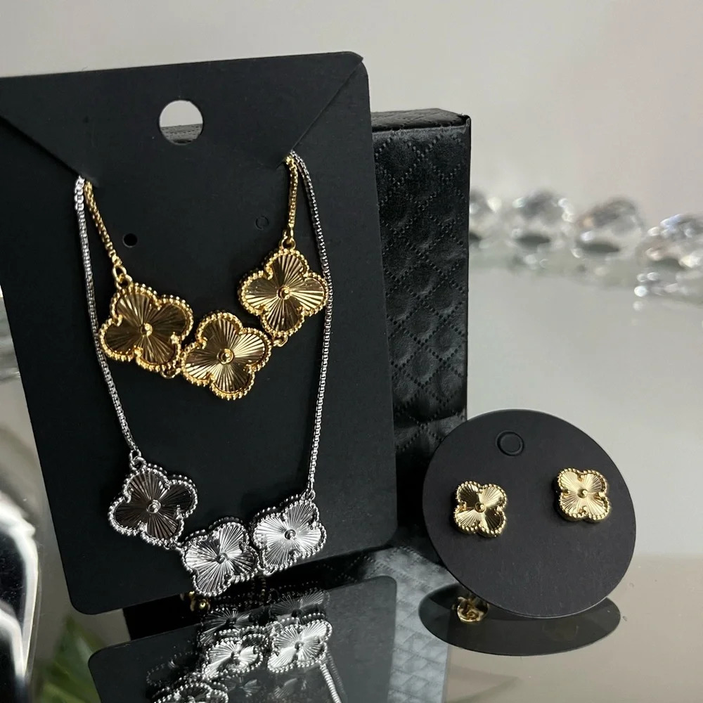 Clover jewelry set